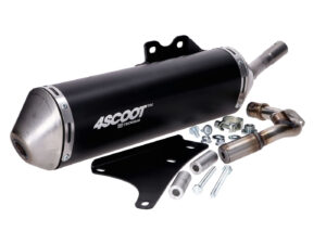 Išmetimo sistema Tecnigas 4Scoot TRE, skirta Vespa Primavera / Sprint, Piaggio Liberty / Zip 50 iget Euro4 / Euro5
