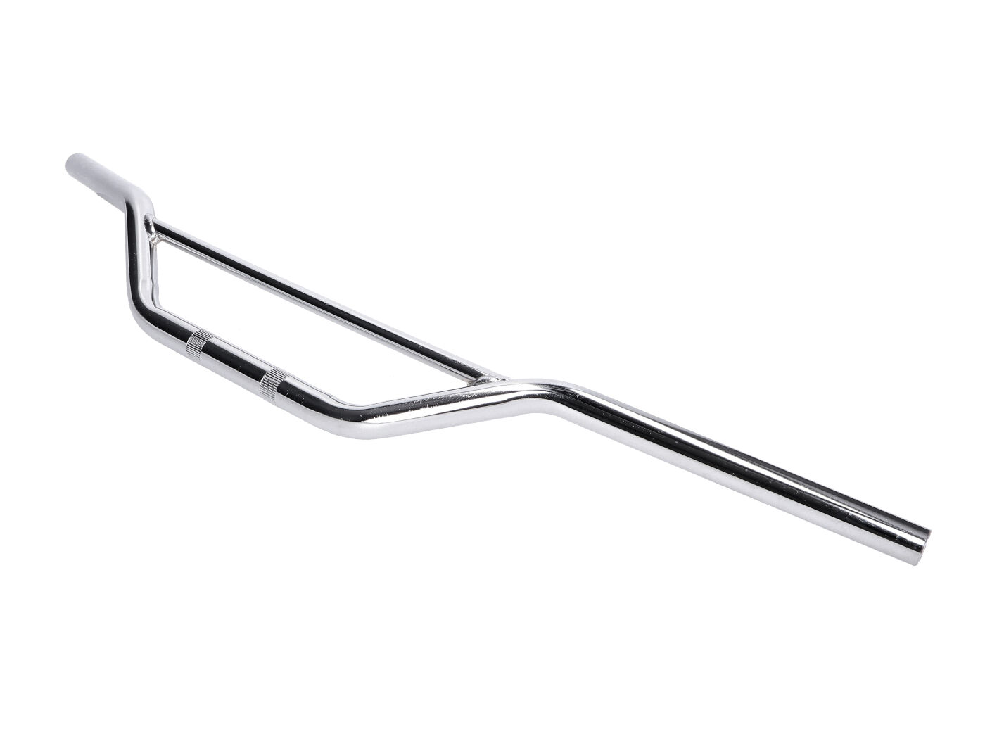 Vairas krosinis plienas su chromuotu atrama 22mm - 820mm