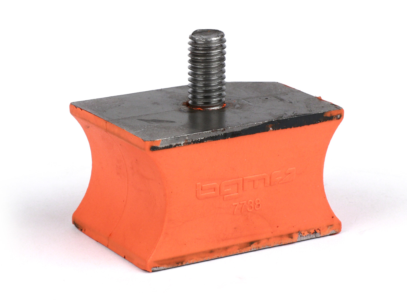 Silentblock viršutinis amortizatorius / galinis rėmas BGM PRO, skirtas Vespa PX, T5 125cc, Rally, Sprint, TS, GT, GTR, SS180, GS160, Super, GL, VNA, VNB, VBA, VBB, V50, V90, SS50, SS90, PV125, ET3