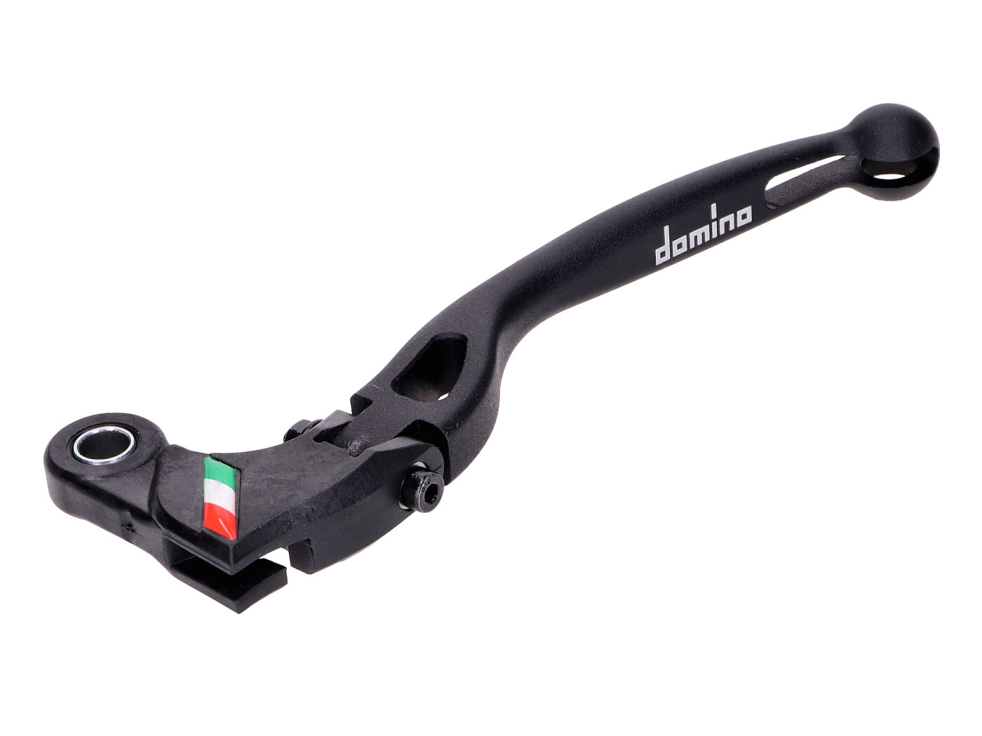 Sulankstoma svirtis Domino Racing kairėje juoda 26mm sankabos trosui