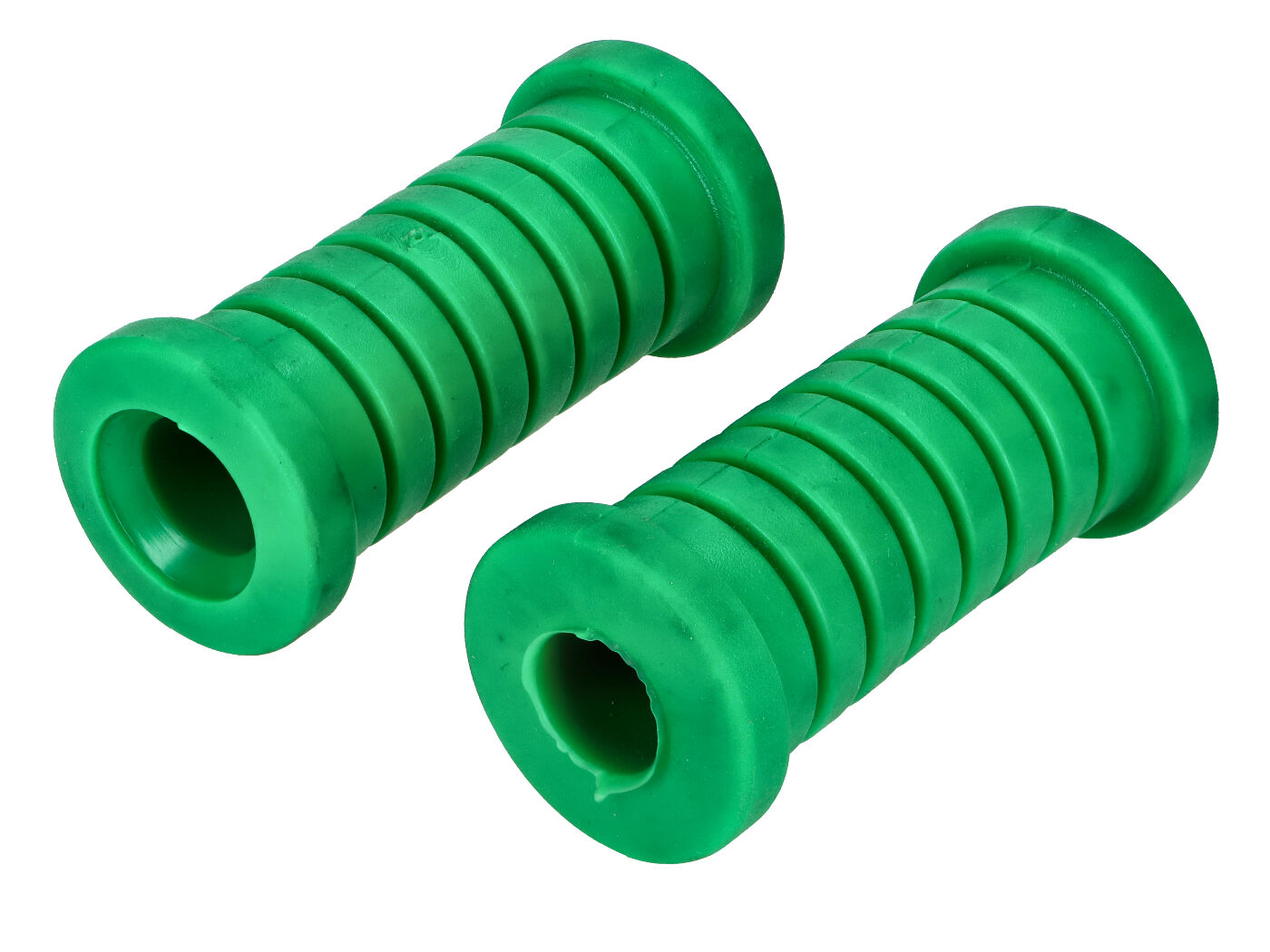 Pėdų atramos gumos komplektas D = 35 mm kraštas = 43 mm iš viso = 91 mm žalias Simson