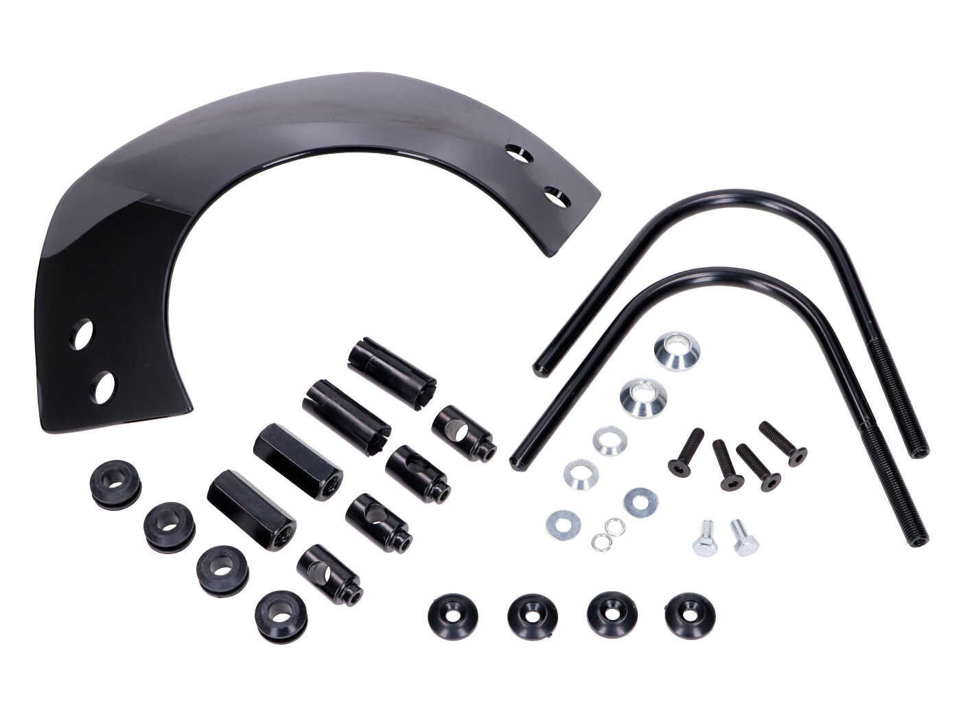 Priekinis stiklas trumpai tamsintas su laikikliu Vespa Keyless GTS 125 300 2023-