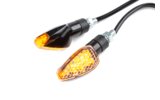 Indikatoriai LED juodi / skaidrūs