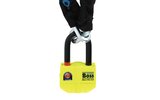 Grandinės užraktas + Boss Alarm Oxford 2m x 12mm