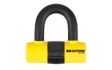 U-Lock / Disc Lock HD MAX Oxford 14mm geltona