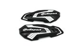 Spare Shields rankų apsaugos Polisport MX Flow juoda/balta