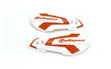 Spare Shields rankų apsaugos Polisport MX Flow balta/oranžinė