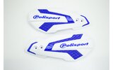 Spare Shields rankų apsaugos Polisport MX Flow balta/mėlyna