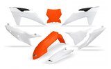 Plastikinis komplektas UFO KTM SX / SX-F 2023 oranžinė / balta