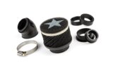 Oro filtras Stage6 Racing d.28 - 48mm juodas