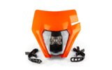 Priekinių žibintų LED tipo KTM EXC Oranžinė