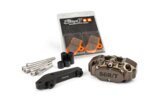 4 stūmoklių apkaba su adapteriu Brembo Stage6 R/T Kietai anoduotas