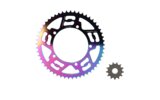 Grandinės komplektas Dopleris 13x53 - 428 Sherco 50 Alu Neochrome