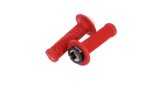 Rankenos Domino D-lock raudonos