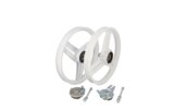 Mopedo ratlankiai tipas Grimeca 17'' Peugeot 103 White