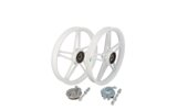 Mopedo ratlankiai tipo Bernardi 17'' Peugeot 103 White