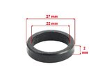 CVT ribojantis žiedas 22x27x2mm Morini