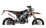 Grafikos komplektas Honda HM 50 Stage6 Orange
