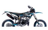 Grafikos komplektas Fantic XM 50 2017 - 2022 Stage6 Blue