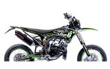 Grafikos komplektas Fantic XM 50 2017 - 2022 Stage6 žalia