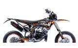 Grafikos komplektas Fantic XM 50 2017 - 2022 Stage6 Oranžinė