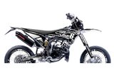 Grafikos komplektas Fantic XM 50 2017 - 2022 Stage6 Blanc