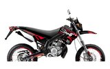 Grafikos komplektas Derbi X-Treme 2006 - 2010 Stage6 Raudona