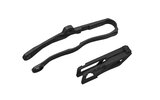 Grandinės slankiklio / pasukimo svirties slankiklio komplektas Kawasaki KXF 250 / 450 2021-2023 juoda