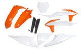 Plastikinis komplektas su šakių apsaugais KTM SX / SX-F 2019-2022 UFO OEM spalvos 2021