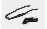 Grandinės slankiklio / pasukimo svirties slydimo komplektas Honda CR 125 / 250 2005-2006 juoda