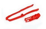 Grandinės slankiklio / pasukimo peties slydimo komplektas Honda CRF 250 / 450 2017-2021 raudona