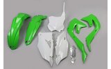 Plastikinis komplektas Kawasaki KX po 2019 NSO žalia/balta