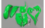 Plastikinis komplektas Kawasaki KX po 2019 m. NSO žalias fluo