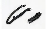 Grandinės kreiptuvas / pasukamos svirties slankiklio komplektas Yamaha YZ 125 / 250 2009-2014 juodas UFO