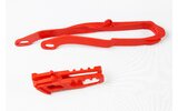 Grandinės slankiklio / pasukimo svirties slydimo komplektas Honda CR 125 / 250 2007 raudona