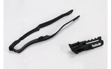 Grandinės slankiklio / pasukimo svirties slydimo komplektas Honda CRF 250 / 450 2013-2017 juoda