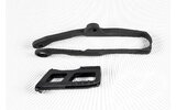 Grandinės slankiklio / pasukimo svirties slankiklio komplektas Kawasaki KXF 250 / 450 2017-2020 juoda