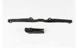 Grandinės slankiklio / pasukimo svirties slydimo komplektas Kawasaki KX 125 / 250 1997-2002 juoda