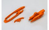 Grandinės slankiklio / pasukimo svirties slankiklio komplektas KTM SX / SXF 2011-2015 oranžinis UFO
