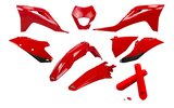 Plastikinis komplektas su šakių apsaugais Gasgas EC / EC-F 2021-2023 po 2021 UFO red OEM 2023