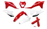 Plastikinis komplektas su šakių apsaugais Gasgas EC / EC-F 2021-2023 po 2021 UFO red OEM 2021-2022