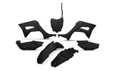 Plastikinis komplektas CRF 110 po 2019 m. NSO juodas