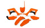 Plastikinis komplektas CRF 110 po 2019 m. NSO neoninės oranžinės spalvos