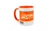 Puodelis 330 ml Stage6 Racing patvirtintas oranžinis