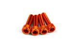 Įsiurbimo varžtų komplektas M6x25mm Alu Orange (x4)