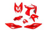 Aptaisymo komplektas 7 vnt. raudona Yamaha Aerox iki 2013 m