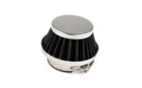 Oro filtro tipas KN Powerfilter Shorty 44 - 54mm chromas
