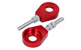 Grandinės įtempėjo komplektas 12mm aliuminio Puch / Simson / Kreidler / Sachs raudonas