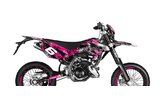Grafikos komplektas Beta RR 2011–2020 rožinė / juoda