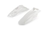 Priekinis purvasaugis Supermoto baltas